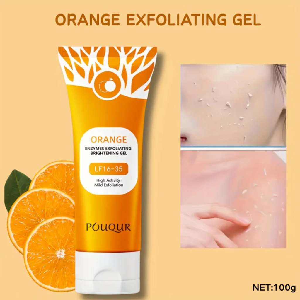 🍊 Gel exfoliant orange