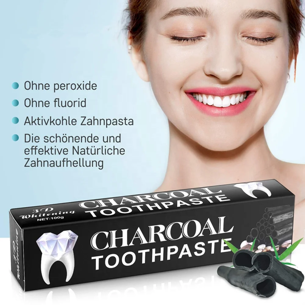 🦷✨ Dentifrice au Charbon Actif BECKON – Blancheur & Fraîcheur Intenses ✨🦷